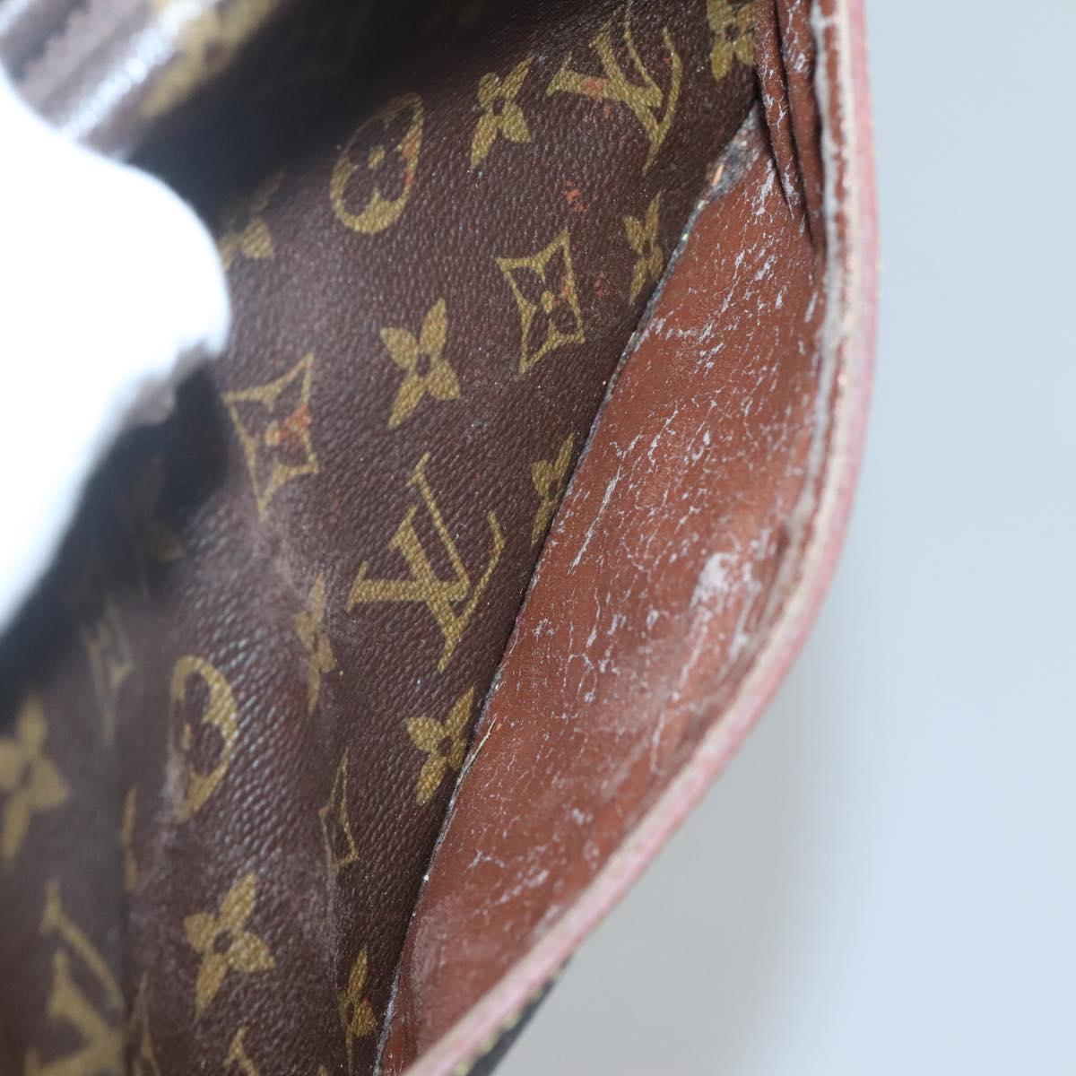 LOUIS VUITTON Monogram Compiegne 23 Clutch Bag M51847 LV Auth 129407