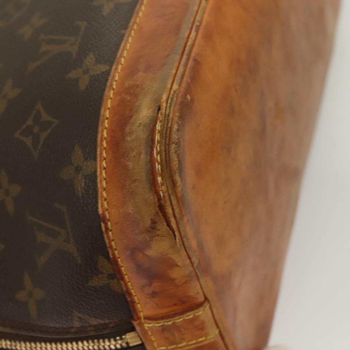LOUIS VUITTON Monogram Alma Hand Bag M51130 LV Auth 129412