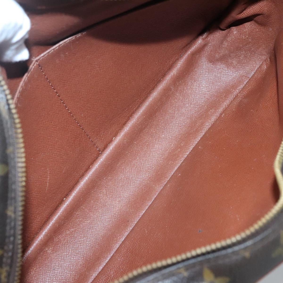 LOUIS VUITTON Monogram Compiegne 28 Clutch Bag M51845 LV Auth 129413