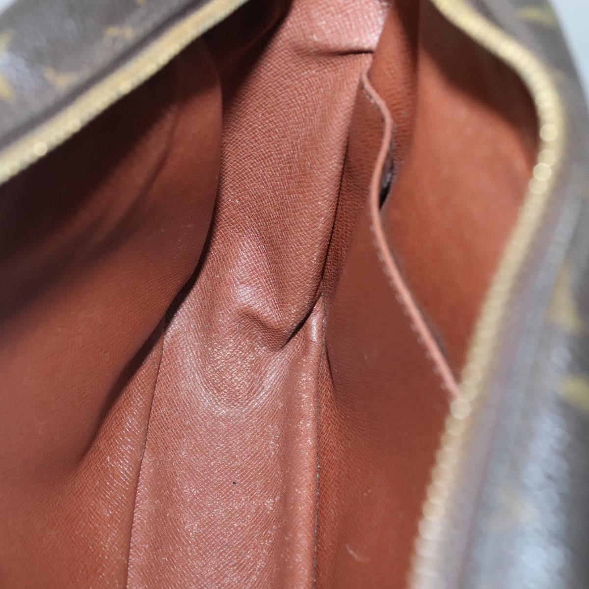 LOUIS VUITTON Monogram Compiegne 28 Clutch Bag M51845 LV Auth 129413