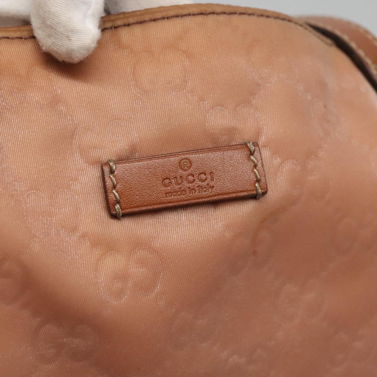 GUCCI GG Canvas Tote Bag Nylon Pink Gold 295252 Auth 129450