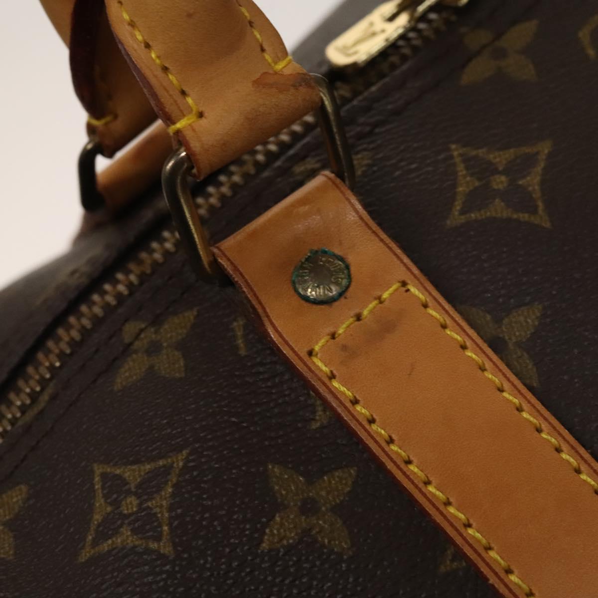 LOUIS VUITTON Monogram Keepall 60 Boston Bag M41422 LV Auth 129461