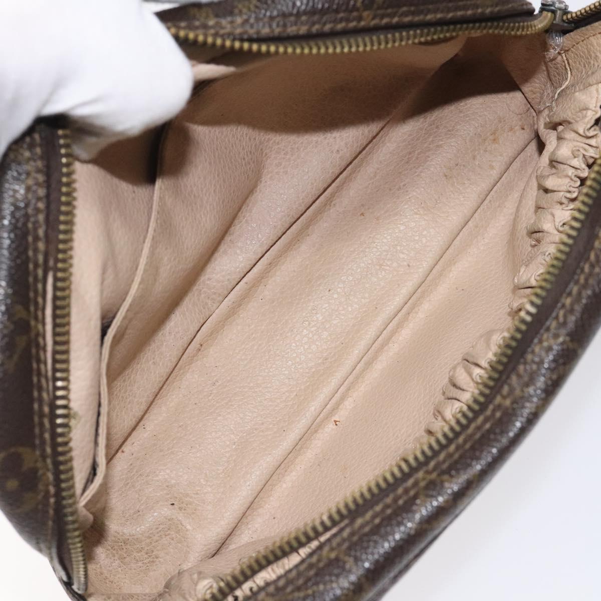 LOUIS VUITTON Monogram Trousse Toilette 23 Clutch Bag Vintage M47524 Auth 129463