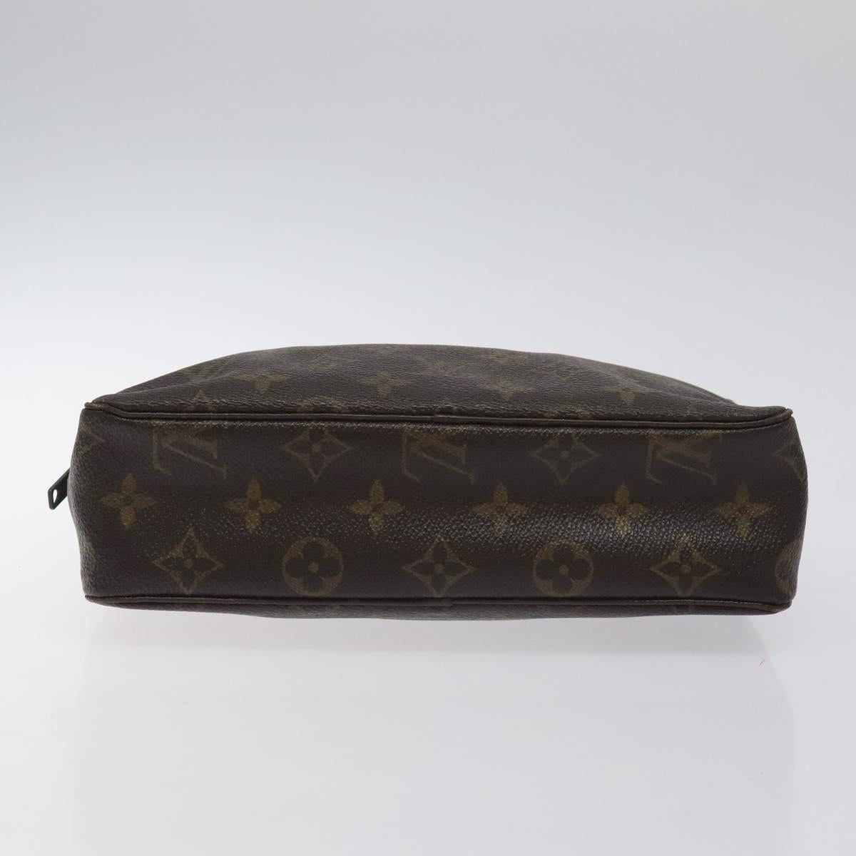 LOUIS VUITTON Monogram Trousse Toilette 23 Clutch Bag Vintage M47524 Auth 129463