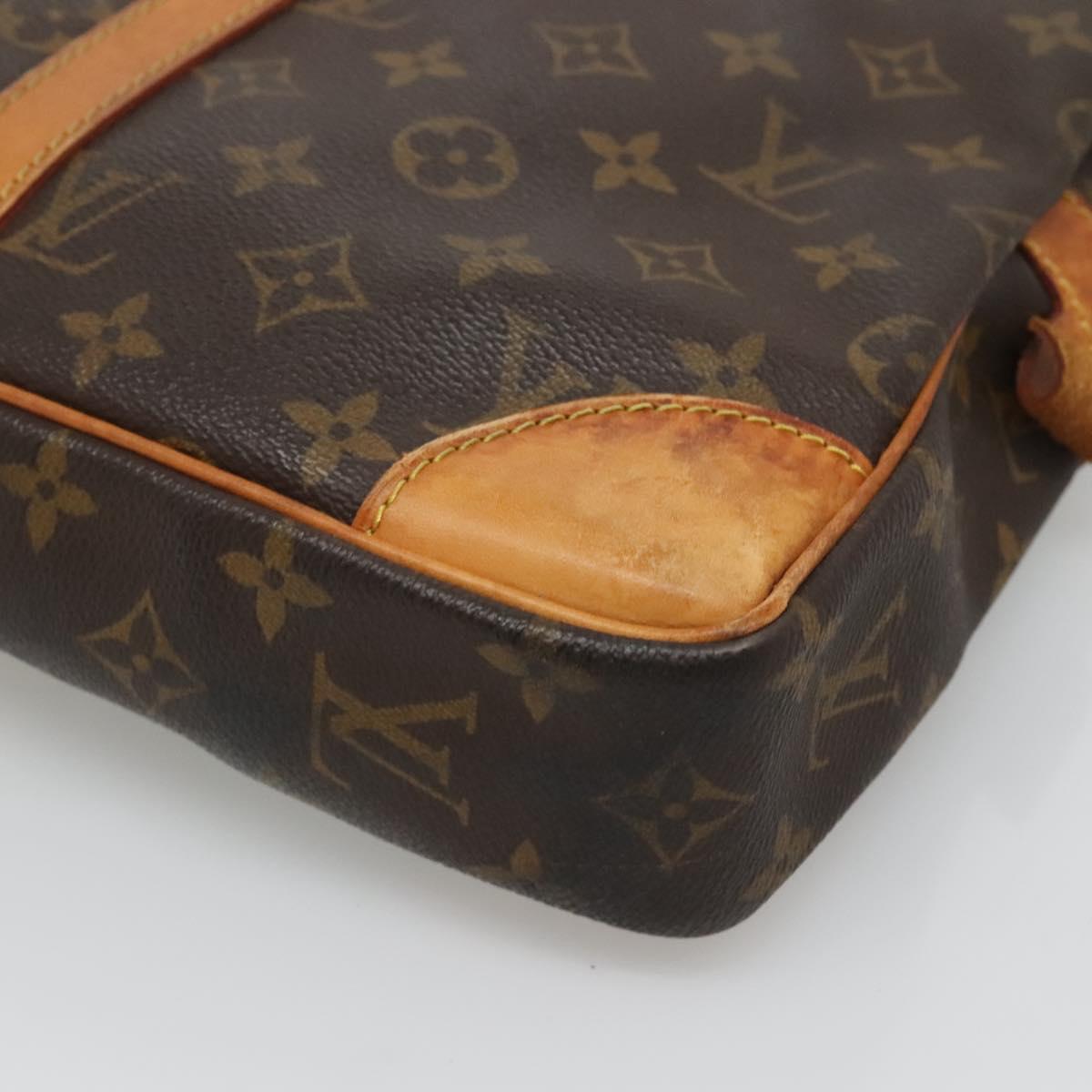 LOUIS VUITTON Monogram Porte Documents Voyage Business Bag M52005 Auth 129534