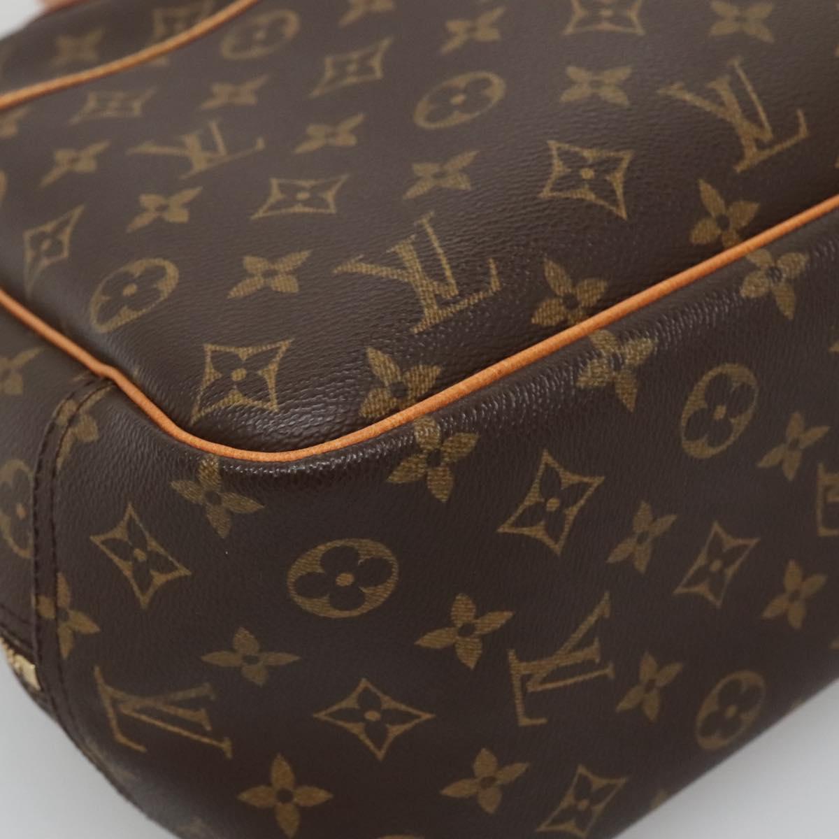 LOUIS VUITTON Monogram Deauville Hand Bag M47270 LV Auth 129561