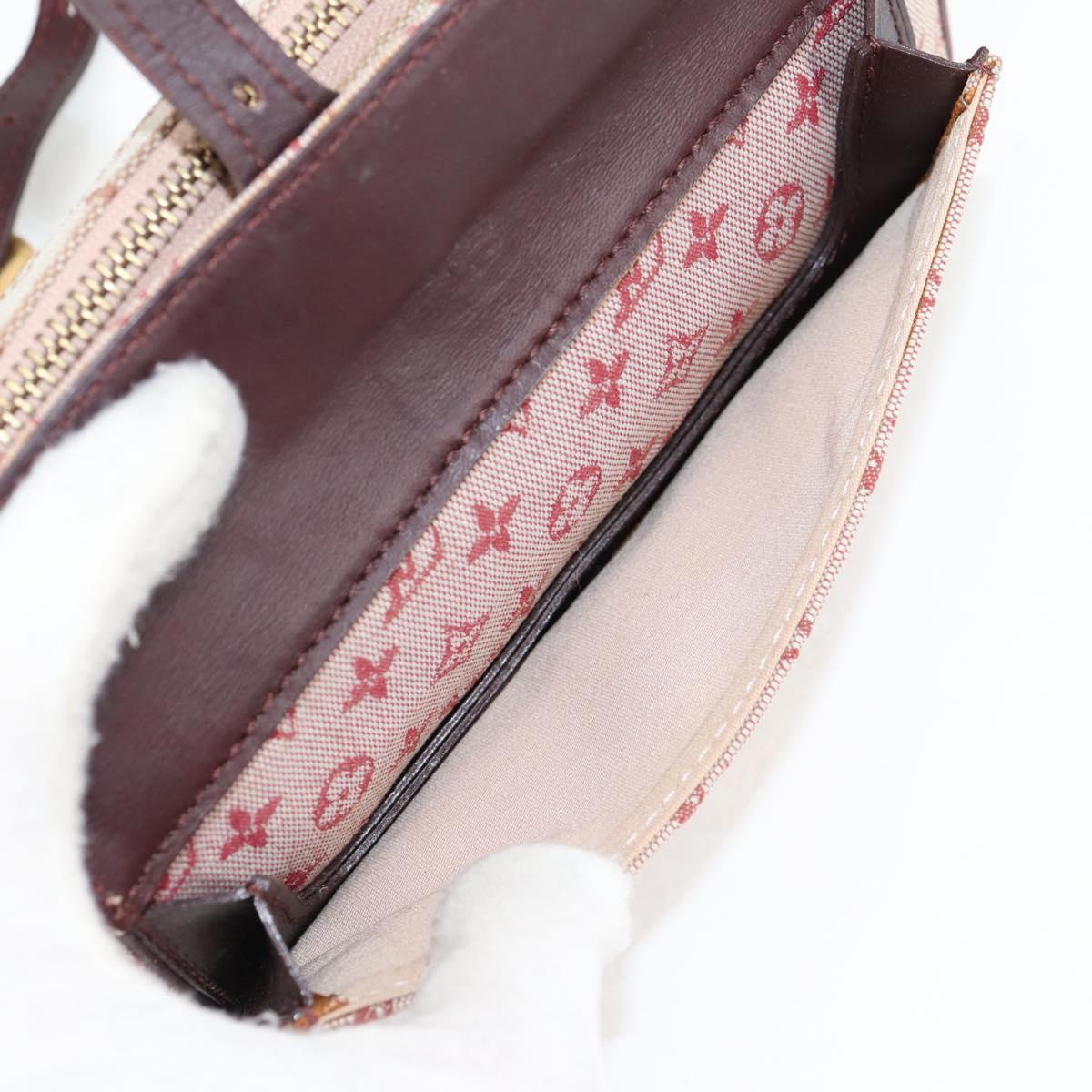 LOUIS VUITTON Monogram Mini Juliet MM Shoulder Bag Red M92219 LV Auth 129611
