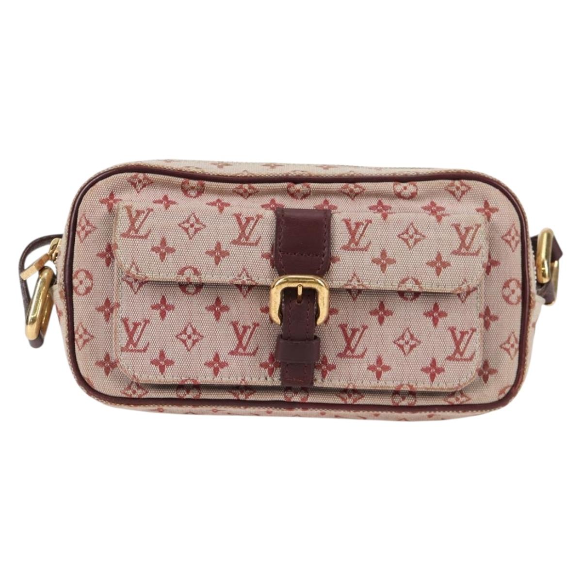 LOUIS VUITTON Monogram Mini Juliet MM Shoulder Bag Red M92219 LV Auth 129611