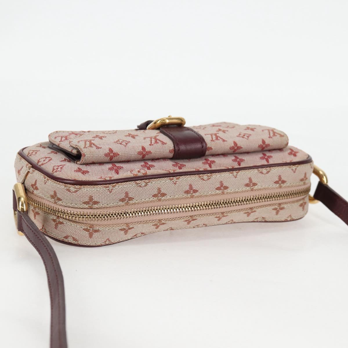 LOUIS VUITTON Monogram Mini Juliet MM Shoulder Bag Red M92219 LV Auth 129611