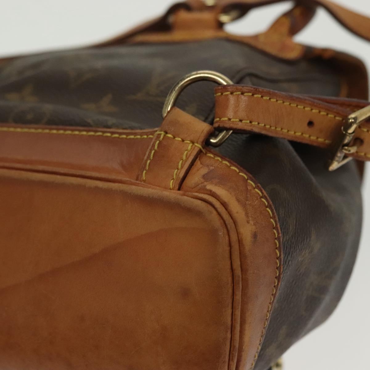 LOUIS VUITTON Monogram Montsouris PM Backpack M51137 LV Auth 129617