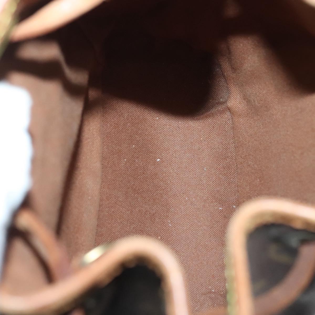 LOUIS VUITTON Monogram Montsouris PM Backpack M51137 LV Auth 129617