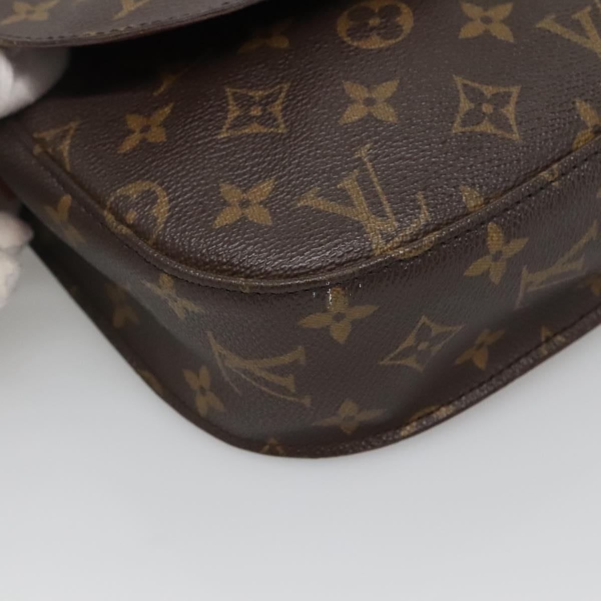 LOUIS VUITTON Monogram Saint Cloud GM Shoulder Bag M51242 LV Auth 129618