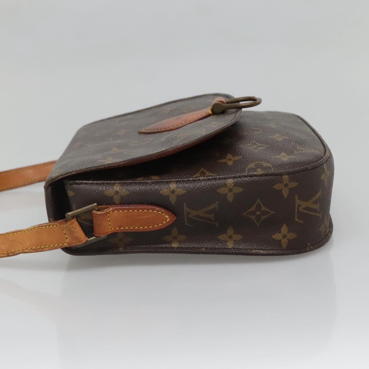 LOUIS VUITTON Monogram Saint Cloud GM Shoulder Bag M51242 LV Auth 129618