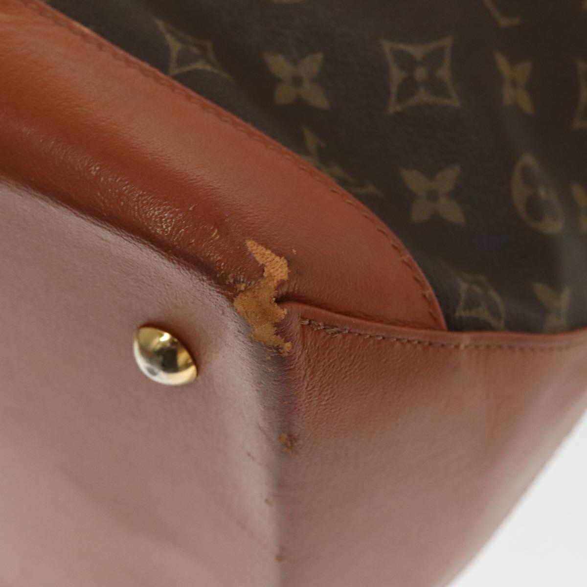 LOUIS VUITTON Monogram Sac Weekend GM Tote Bag M42420 LV Auth 129634