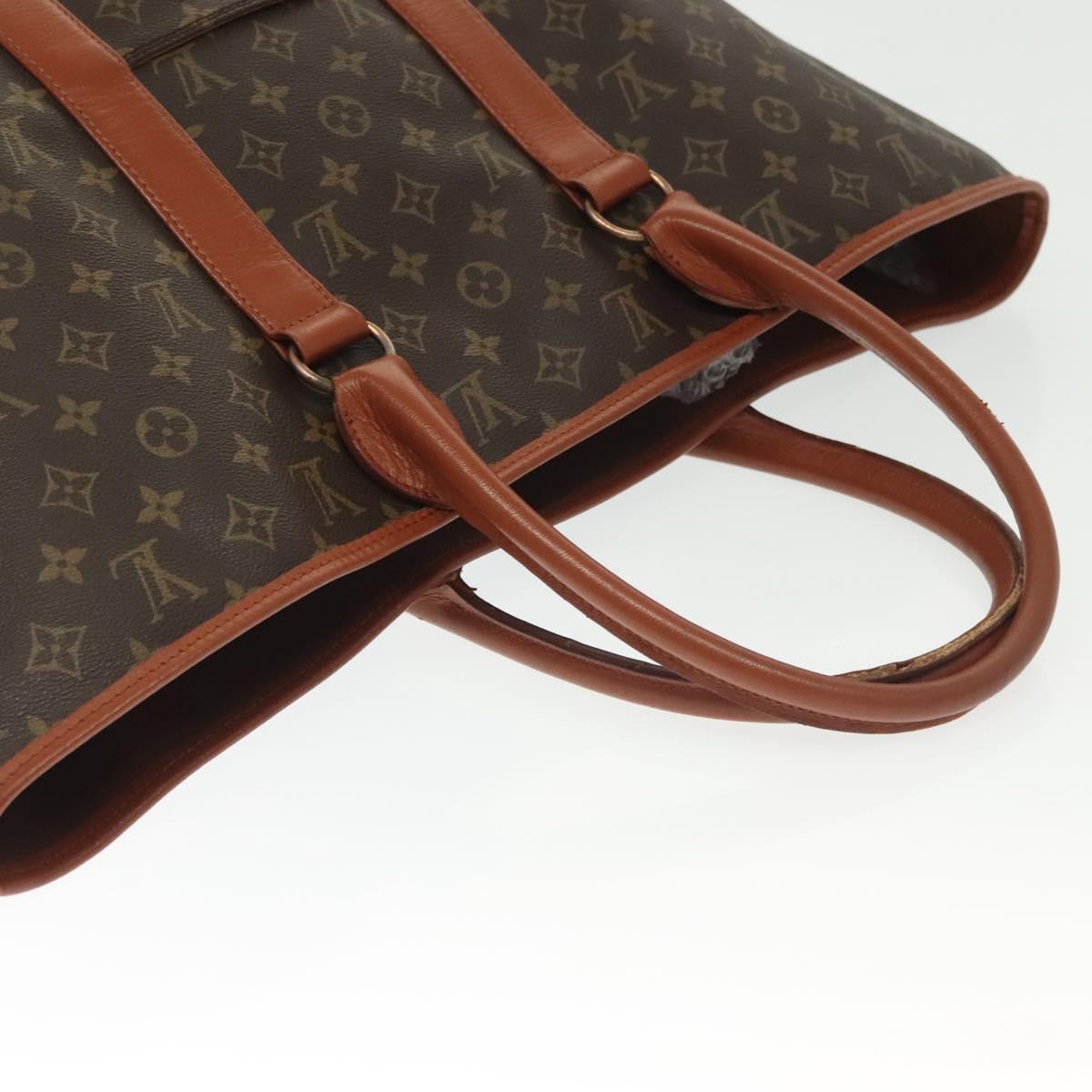 LOUIS VUITTON Monogram Sac Weekend GM Tote Bag M42420 LV Auth 129634
