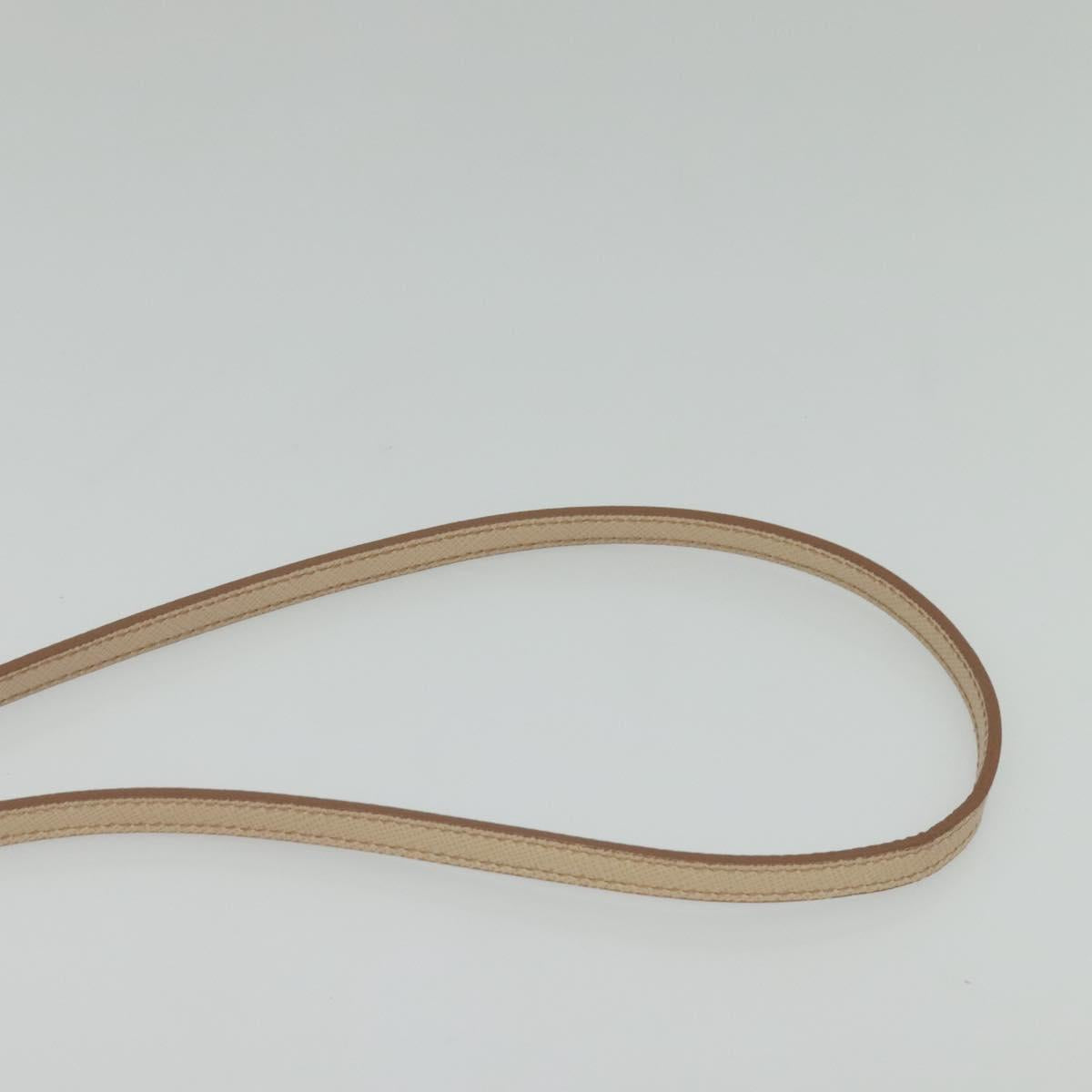 PRADA Chain Shoulder Bag Nylon 2way Pink Silver Auth 129644