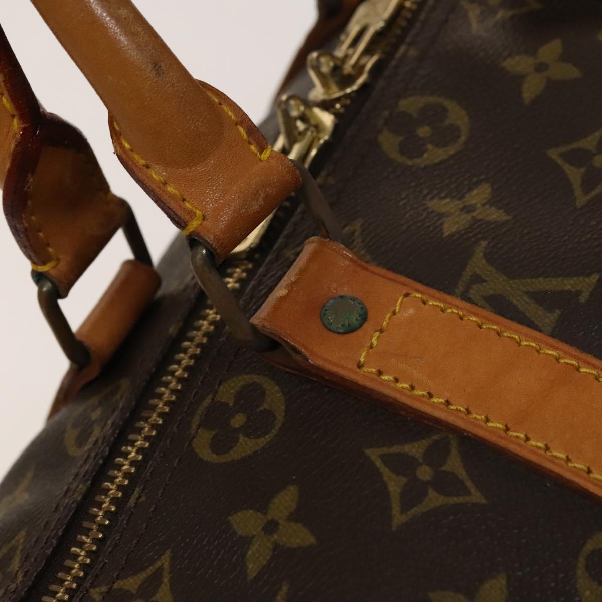 LOUIS VUITTON Monogram Keepall 45 Boston Bag M41428 LV Auth 129657