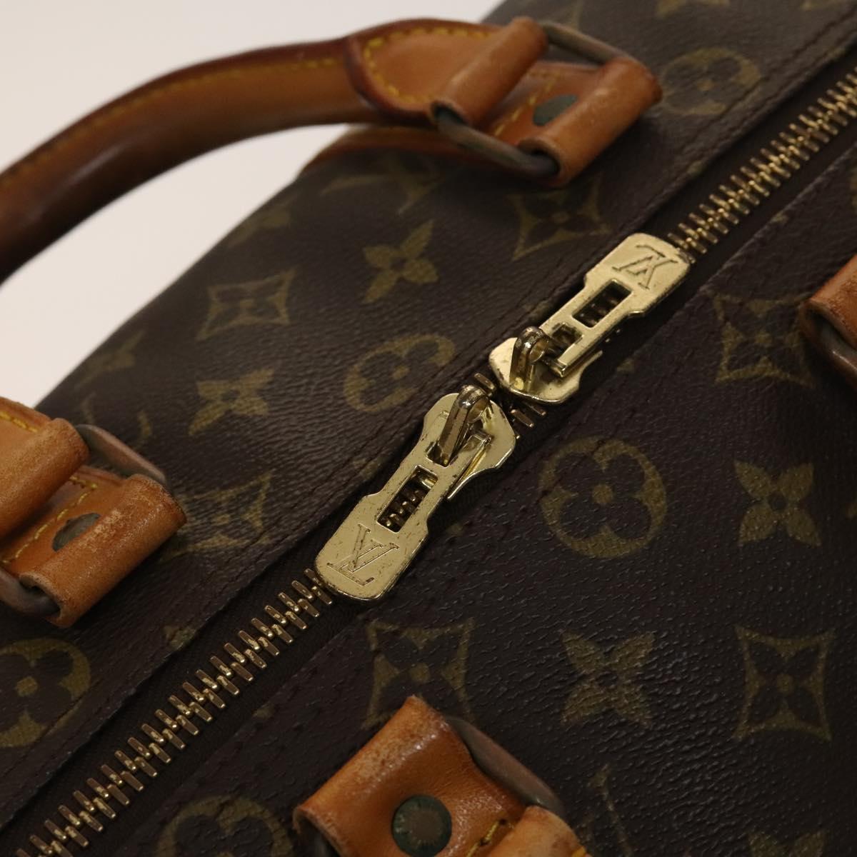 LOUIS VUITTON Monogram Keepall 45 Boston Bag M41428 LV Auth 129657
