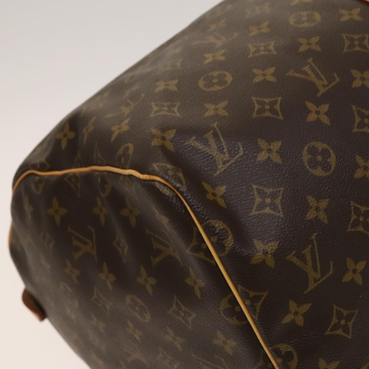LOUIS VUITTON Monogram Keepall 55 Boston Bag M41424 LV Auth 129658
