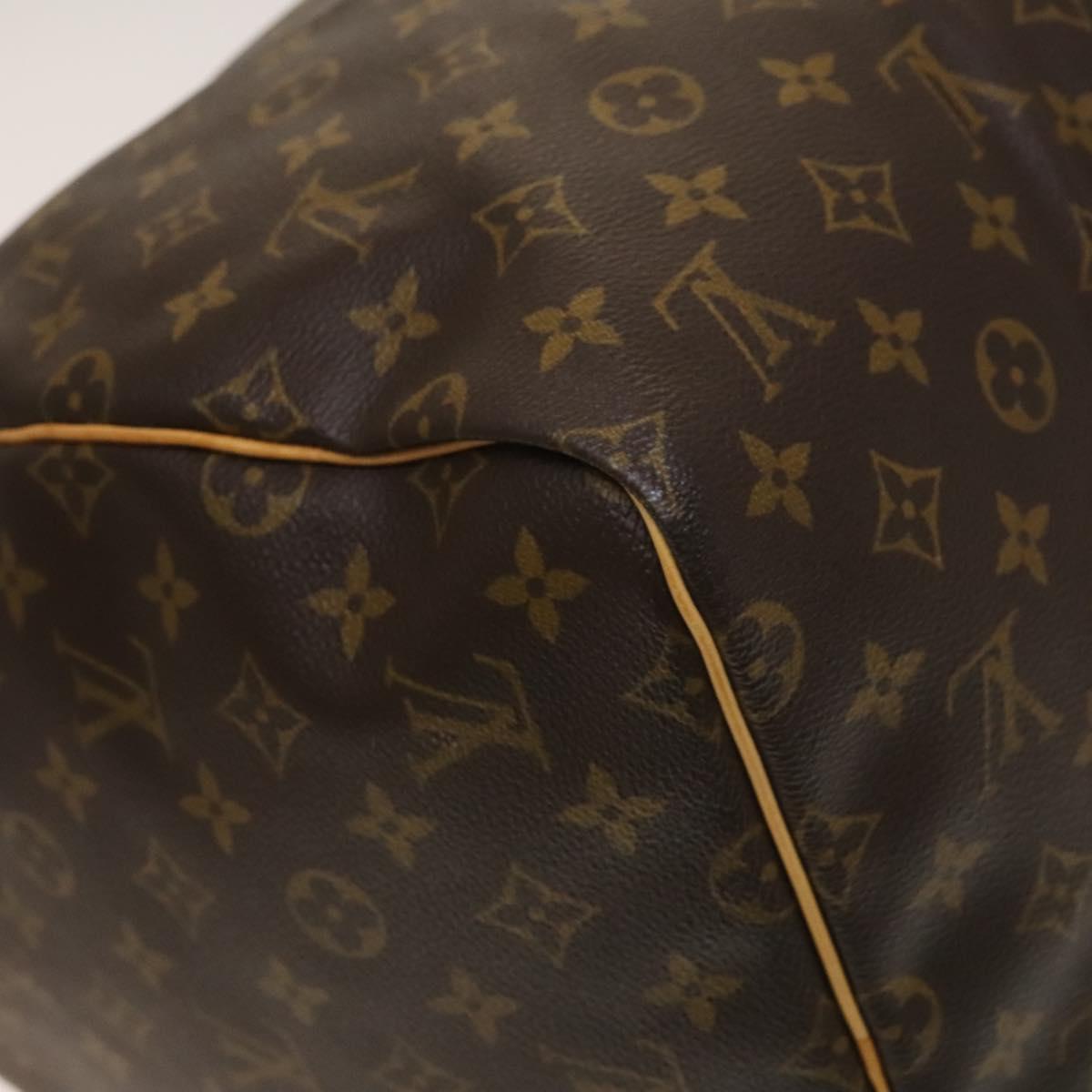 LOUIS VUITTON Monogram Keepall 55 Boston Bag M41424 LV Auth 129658