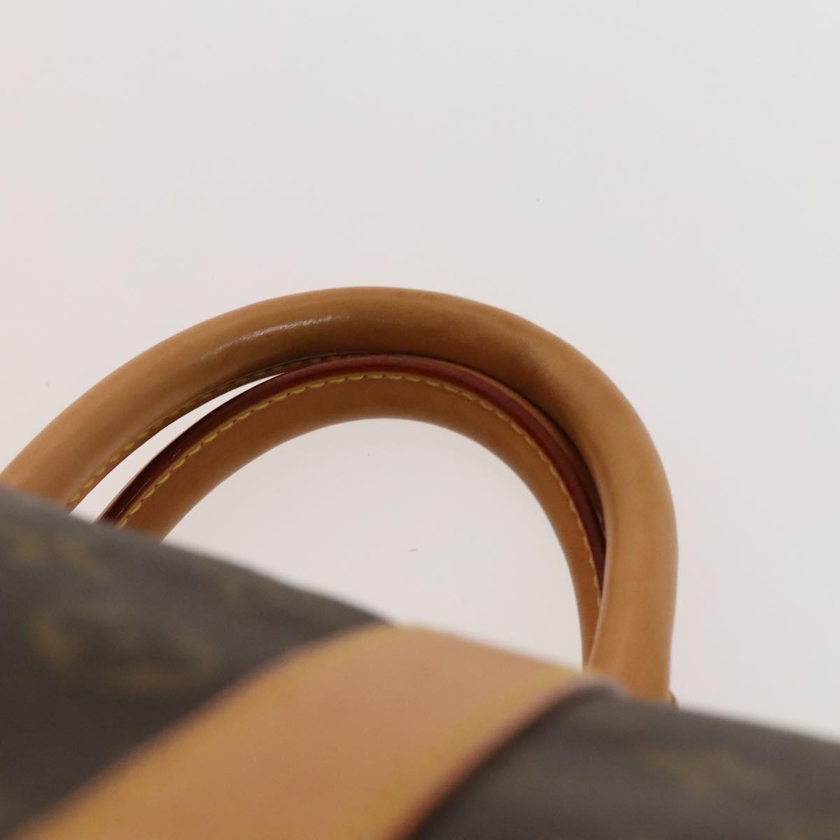 LOUIS VUITTON Monogram Keepall 55 Boston Bag M41424 LV Auth 129658