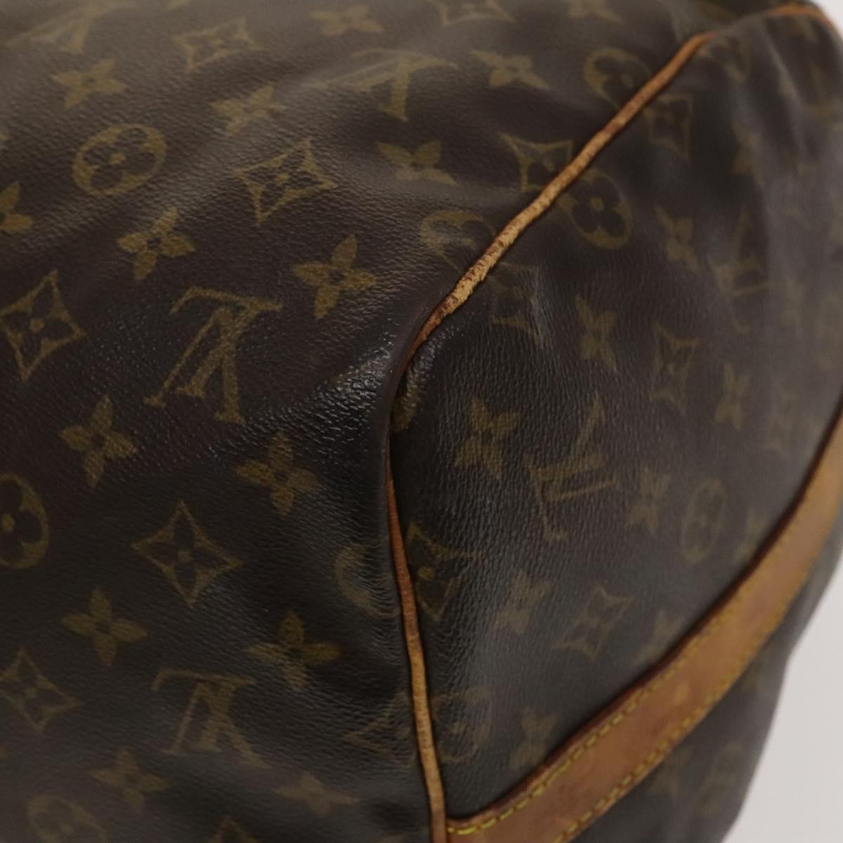 LOUIS VUITTON Monogram Keepall Bandouliere 55 Boston Bag M41414 LV Auth 129659