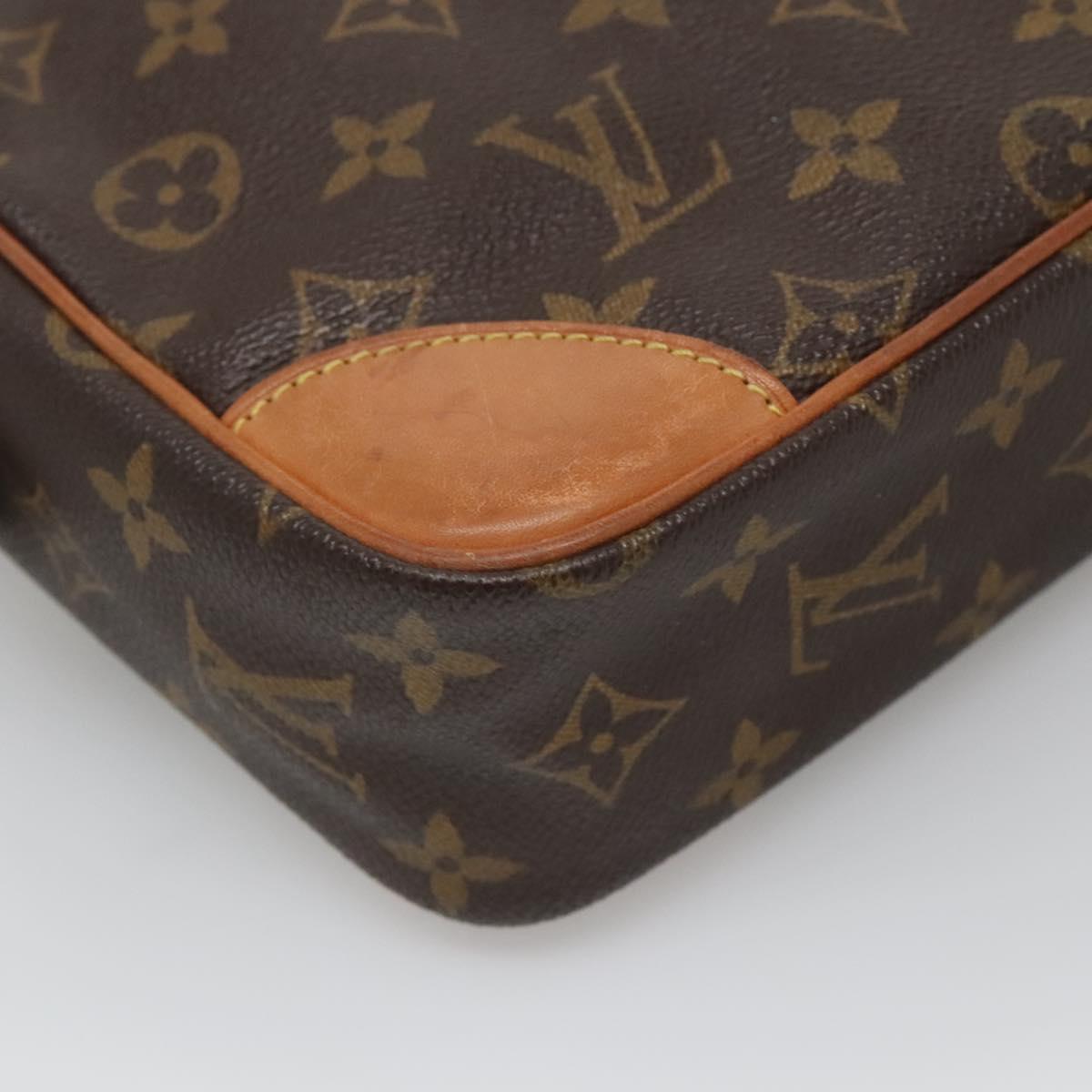 LOUIS VUITTON Monogram Compiegne 28 Clutch Bag M51845 LV Auth 129666