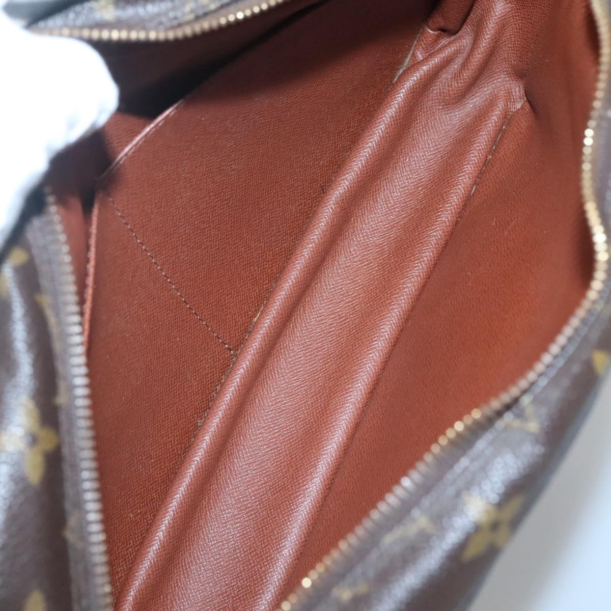 LOUIS VUITTON Monogram Compiegne 28 Clutch Bag M51845 LV Auth 129666