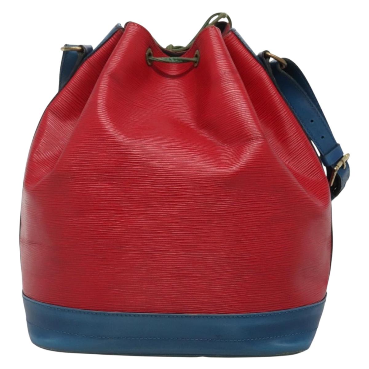 LOUIS VUITTON Epi Toriko Color Noe Bag Red Blue Green M44084 LV Auth 129671
