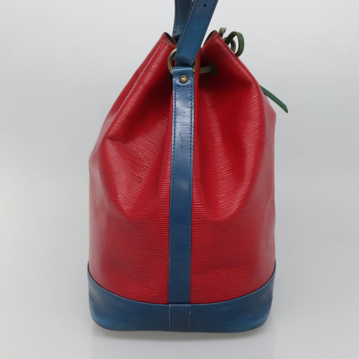 LOUIS VUITTON Epi Toriko Color Noe Bag Red Blue Green M44084 LV Auth 129671