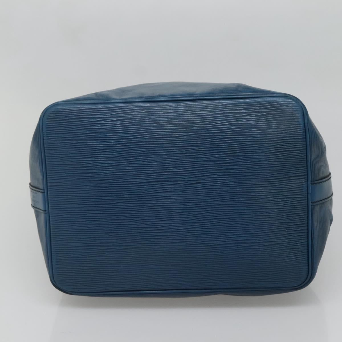 LOUIS VUITTON Epi Petit Noe Shoulder Bag Blue M44105 LV Auth 129672