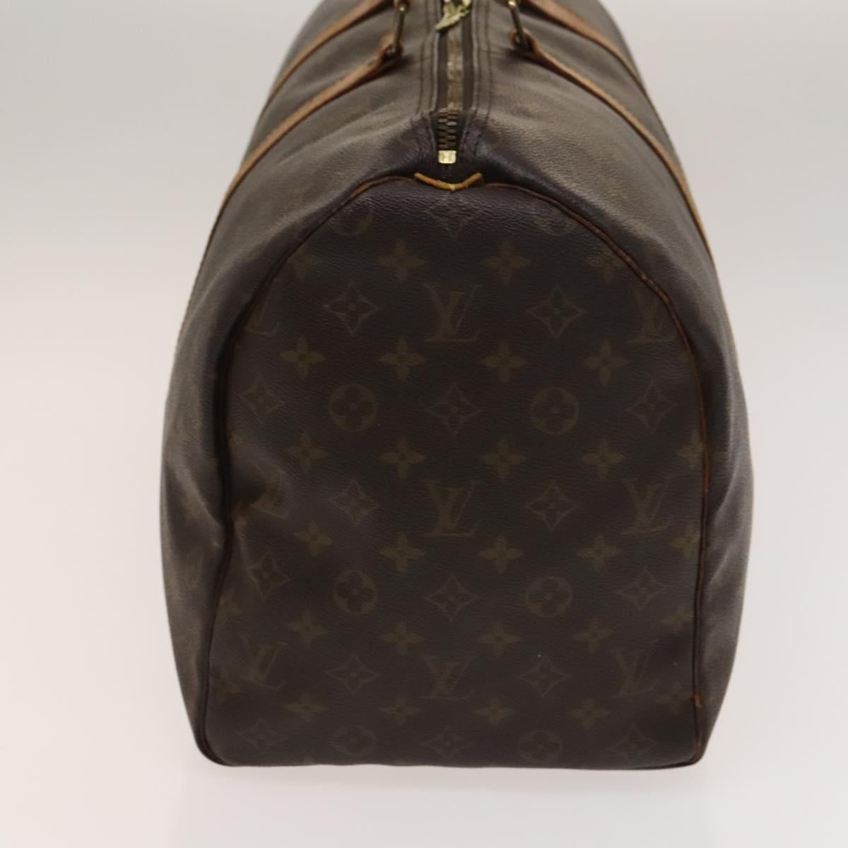 LOUIS VUITTON Monogram Keepall 50 Boston Bag M41426 LV Auth 129690