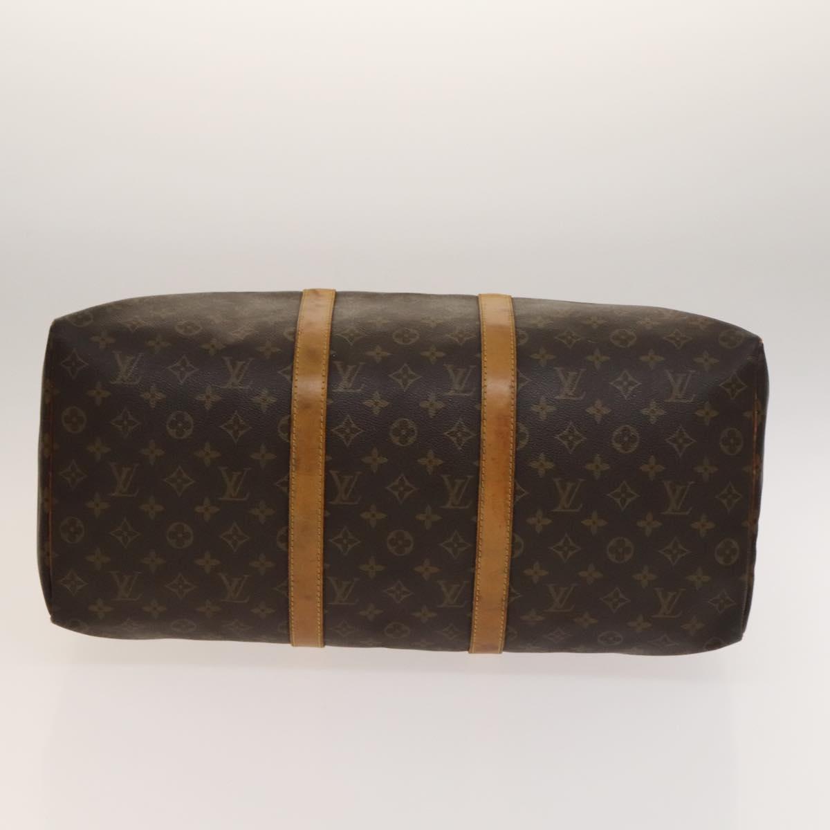LOUIS VUITTON Monogram Keepall 50 Boston Bag M41426 LV Auth 129691