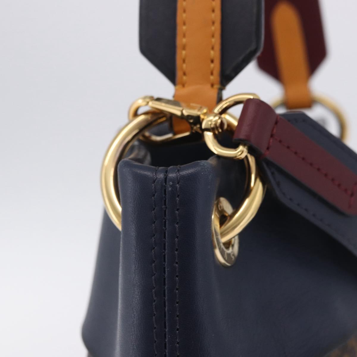 LOUIS VUITTON Monogram Tuile Reevess Shoulder Bag 2way M43441 LV Auth 129721