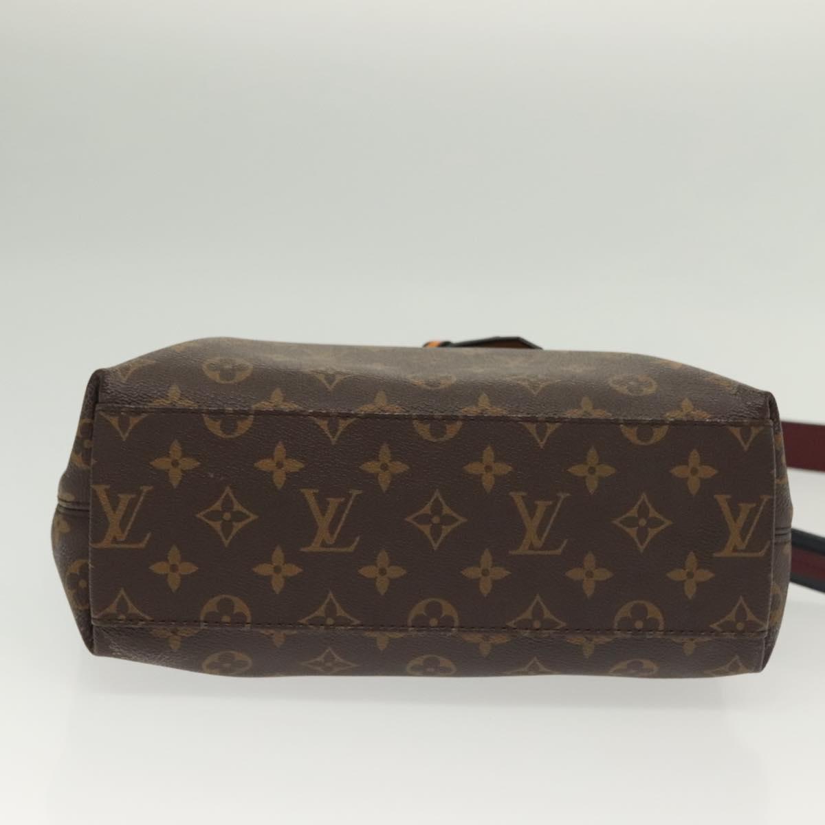 LOUIS VUITTON Monogram Tuile Reevess Shoulder Bag 2way M43441 LV Auth 129721