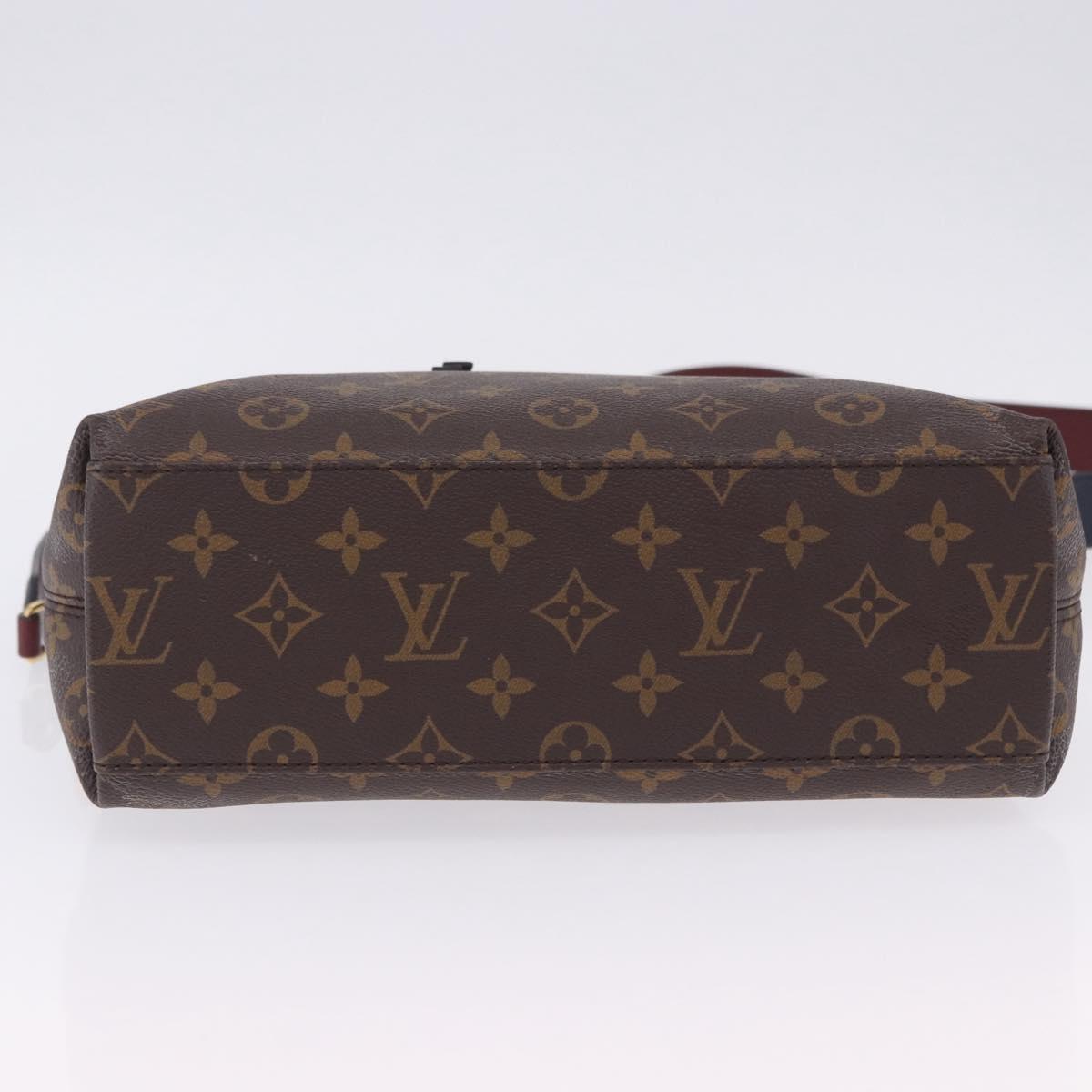 LOUIS VUITTON Monogram Tuile Reevess Shoulder Bag 2way M43441 LV Auth 129721
