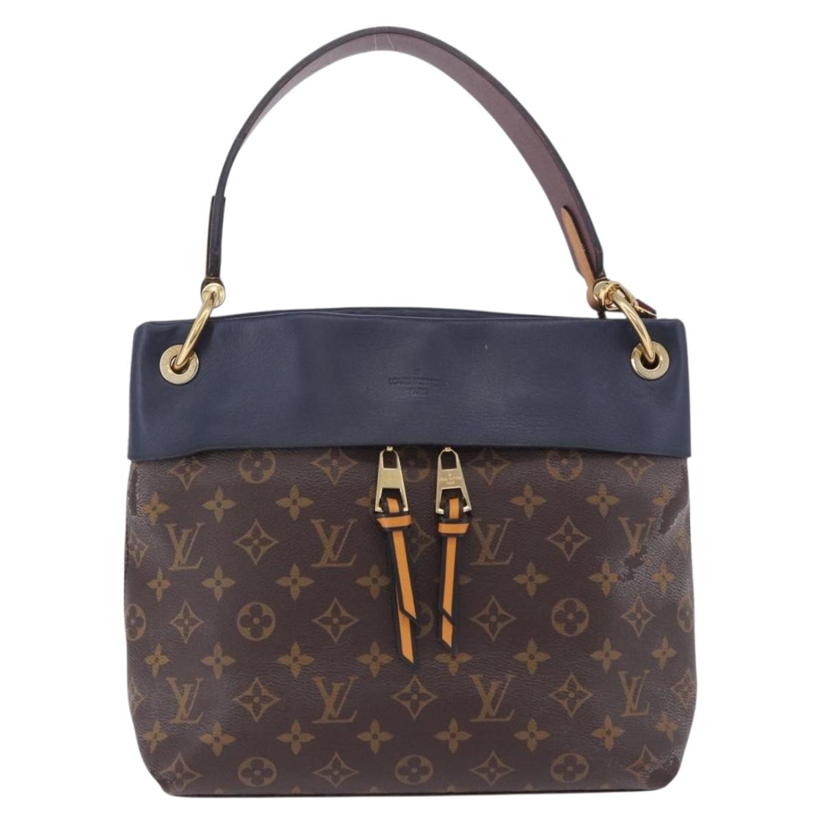 LOUIS VUITTON Monogram Tuile Reevess Shoulder Bag 2way M43441 LV Auth 129721