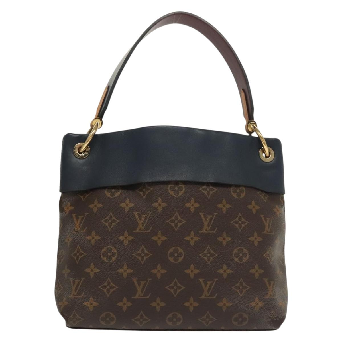 LOUIS VUITTON Monogram Tuile Reevess Shoulder Bag 2way M43441 LV Auth 129721