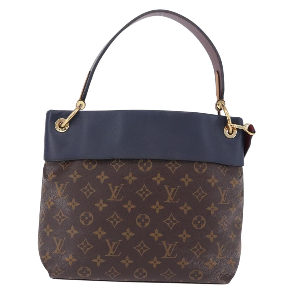 LOUIS VUITTON Monogram Tuile Reevess Shoulder Bag 2way M43441 LV Auth 129721