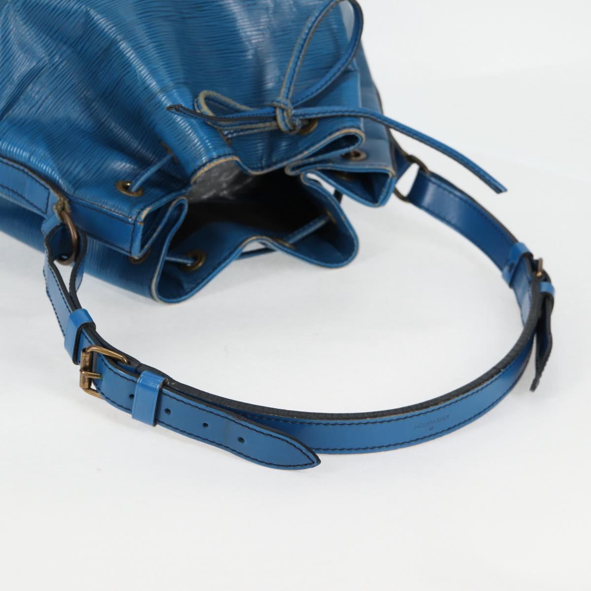 LOUIS VUITTON Epi Noe Shoulder Bag Toledo Blue M44005 LV Auth 129725