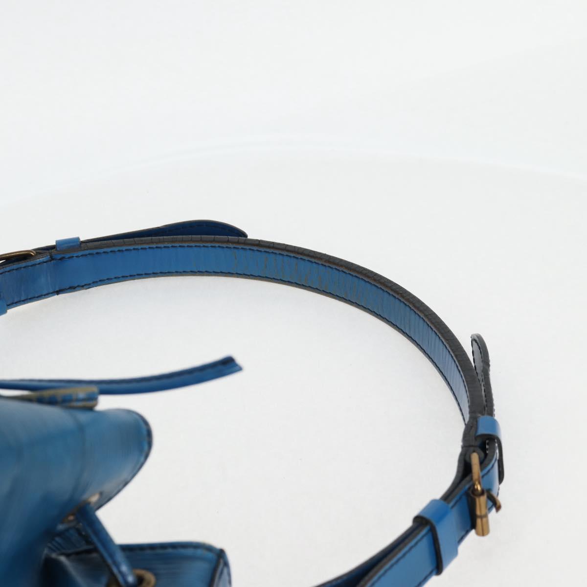 LOUIS VUITTON Epi Noe Shoulder Bag Toledo Blue M44005 LV Auth 129725