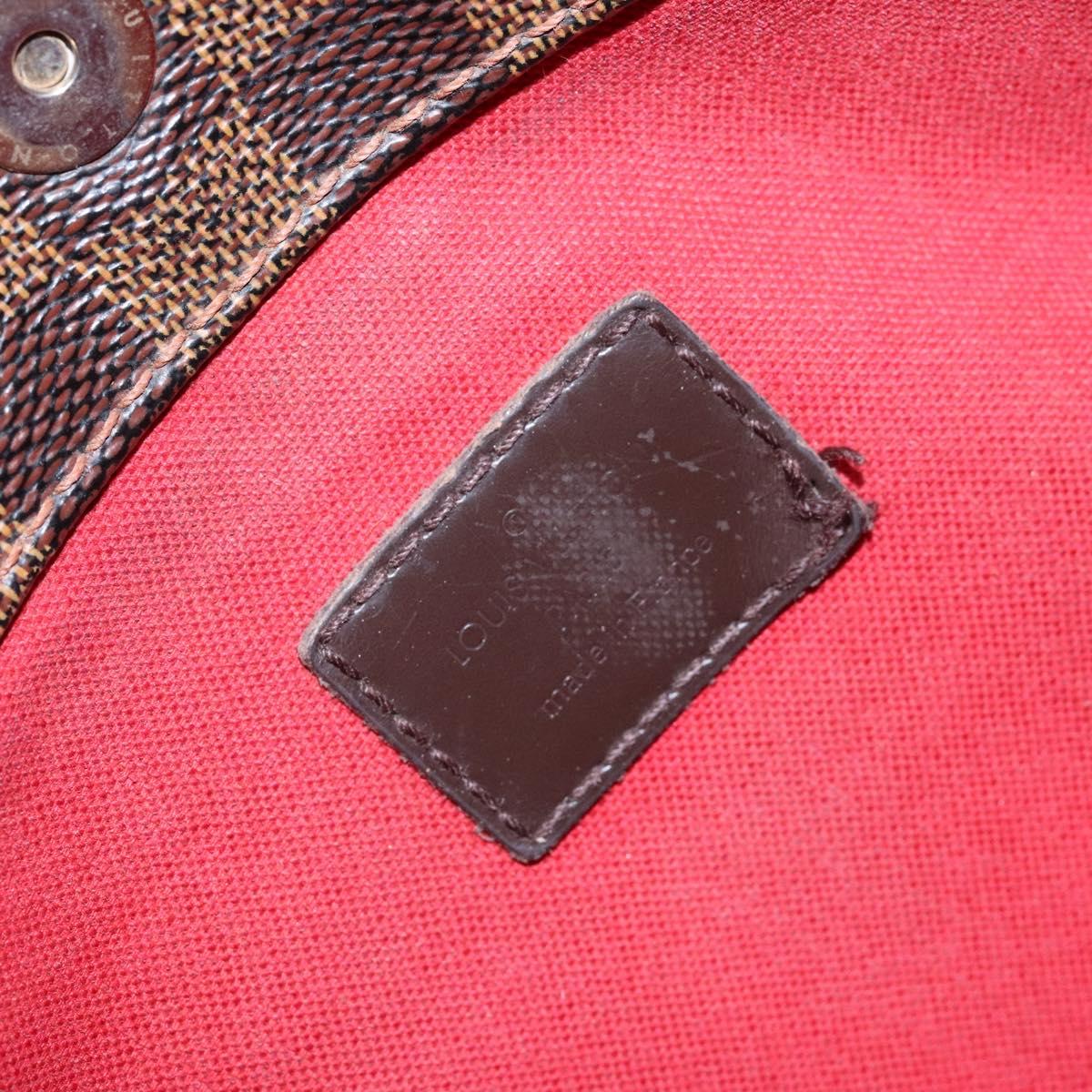LOUIS VUITTON Damier Ebene Bloomsbury PM Shoulder Bag N42251 LV Auth 129730