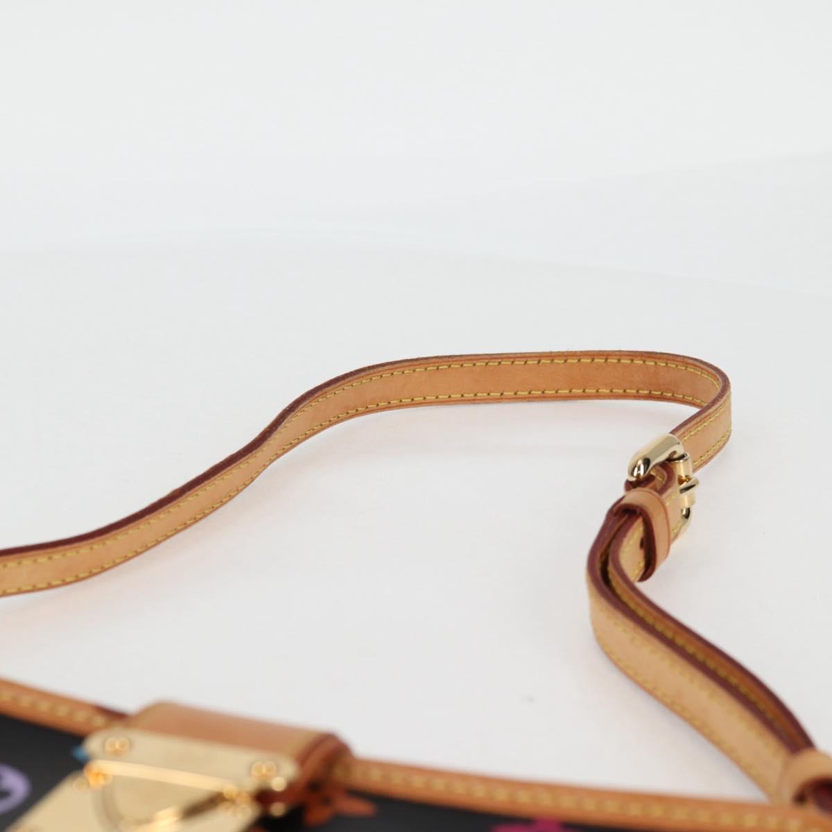 LOUIS VUITTON Monogram Multicolor Shirley Shoulder Bag Black M40050 Auth 129733V