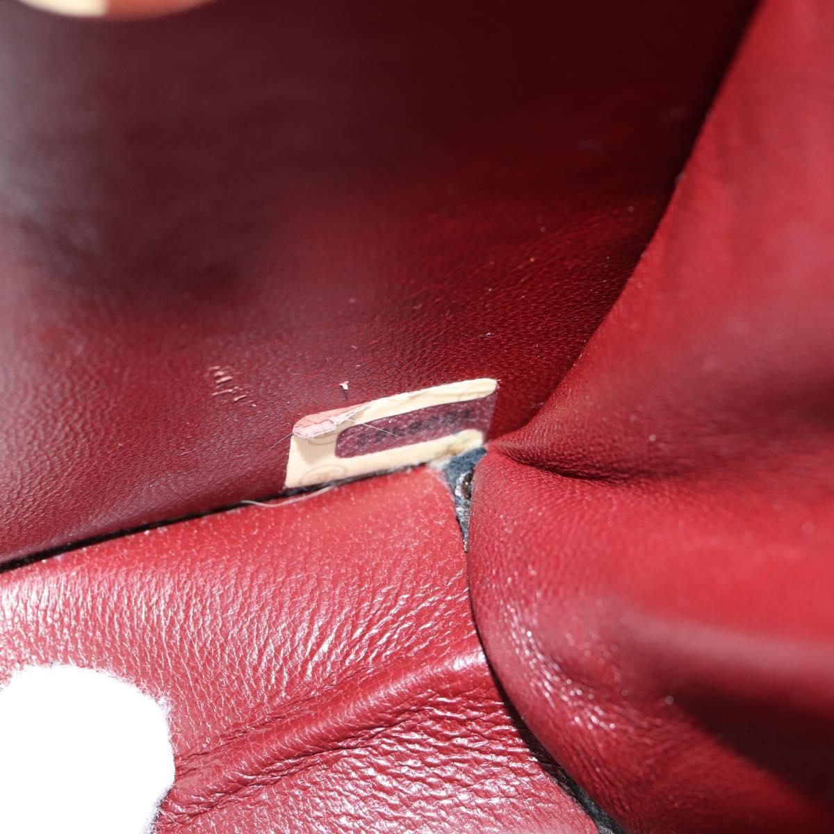 CHANEL Matelasse Chain Shoulder Bag Lamb Skin 2way Black Gold CC Auth 129737SV