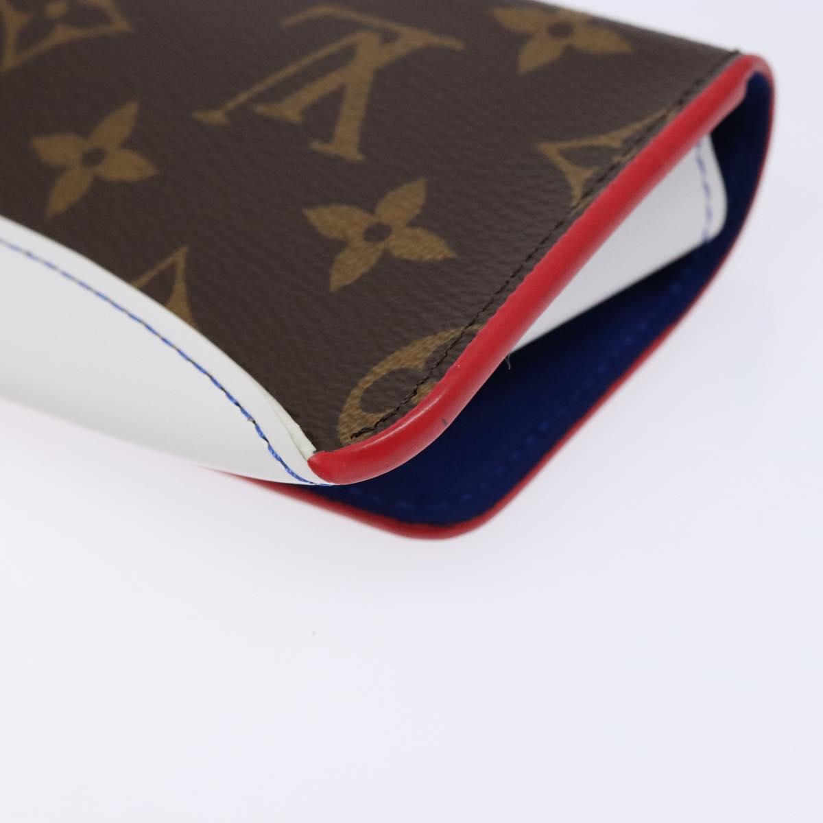 LOUIS VUITTON NBA Collaboration Etui Lunette Glasses Case GI0561 Auth 129751