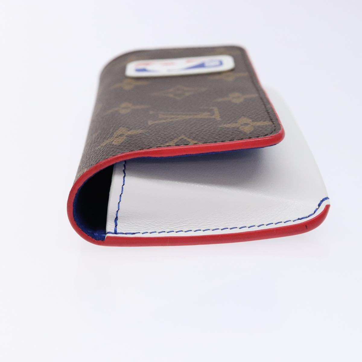 LOUIS VUITTON NBA Collaboration Etui Lunette Glasses Case GI0561 Auth 129751