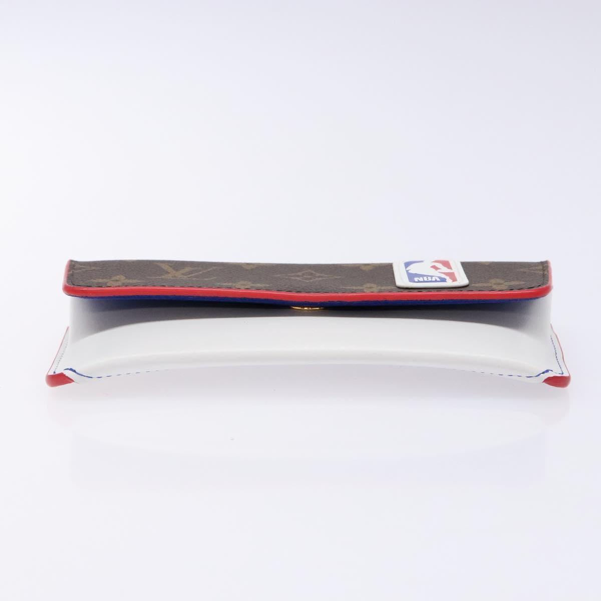 LOUIS VUITTON NBA Collaboration Etui Lunette Glasses Case GI0561 Auth 129751