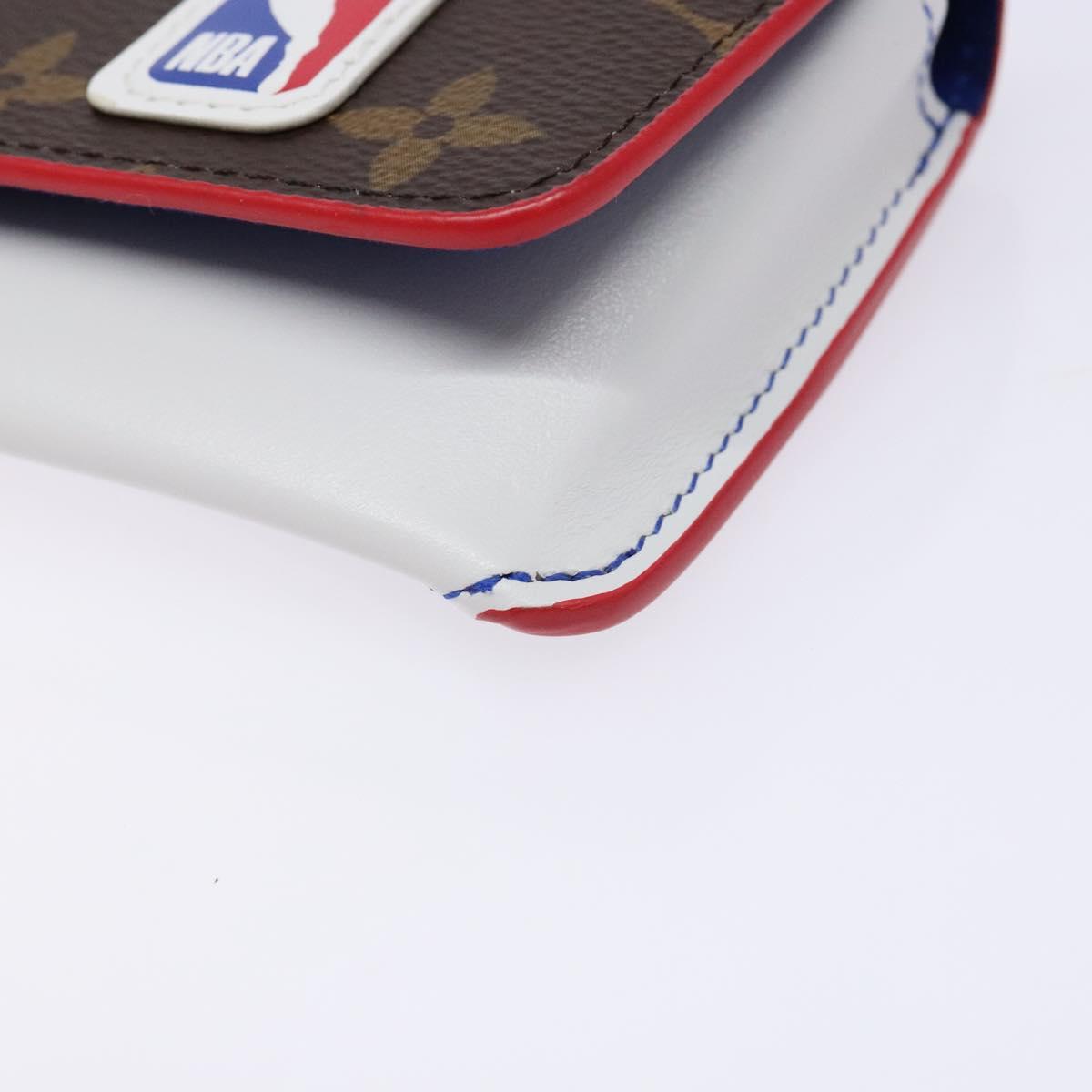 LOUIS VUITTON NBA Collaboration Etui Lunette Glasses Case GI0561 Auth 129751