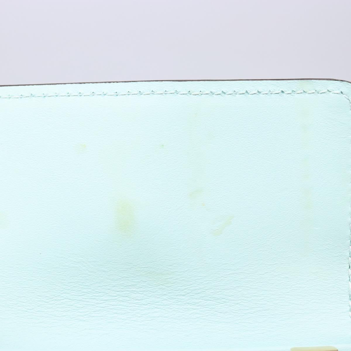 LOUIS VUITTON Mahina Multicles 4 Key Case Blue M83504 LV Auth 129756