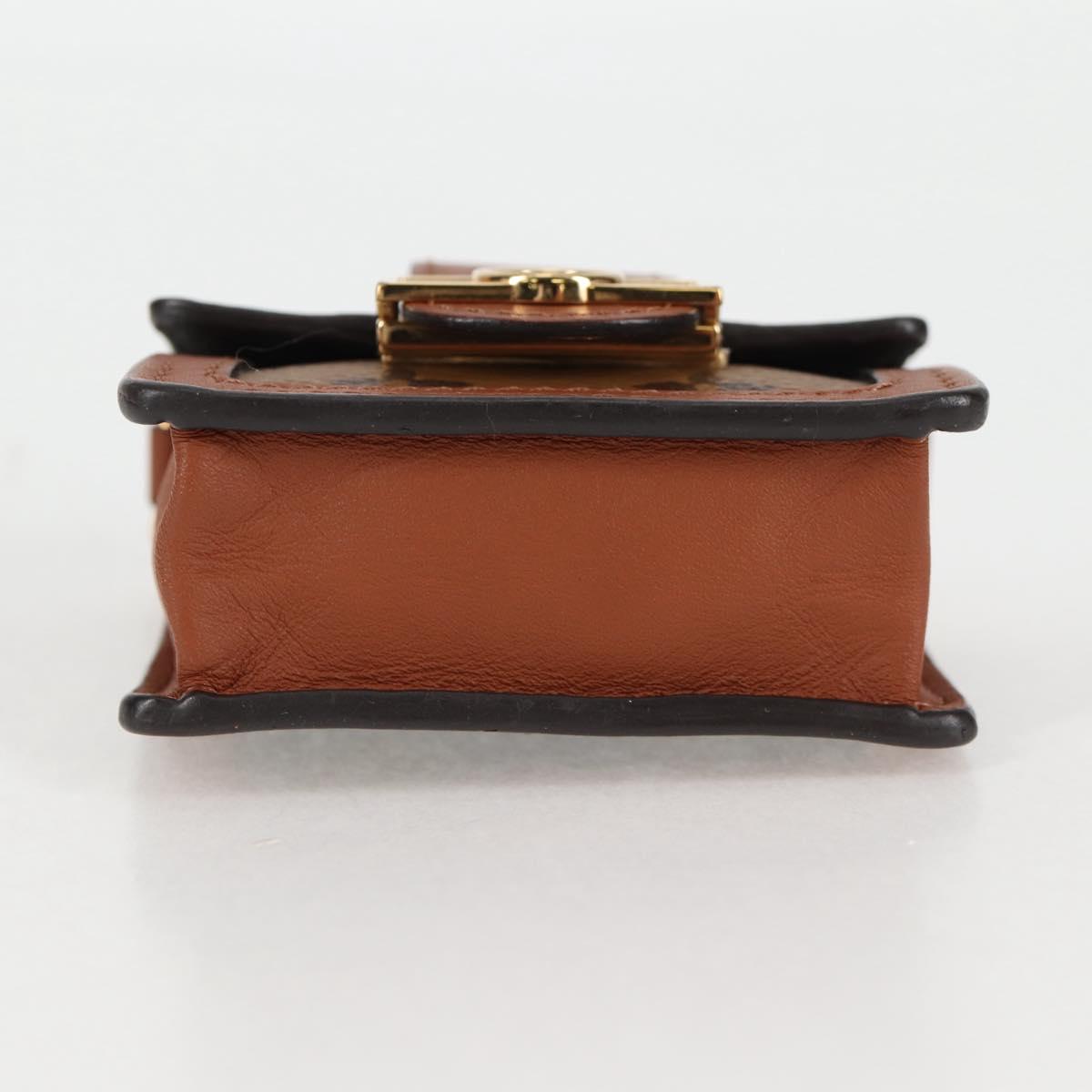 LOUIS VUITTON Monogram Reverse Micro Dauphine Bag M80250 LV Auth 129757SAM
